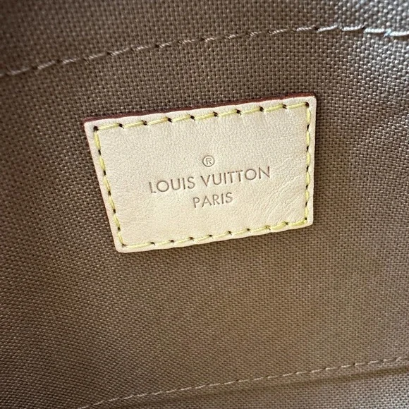 Louis Vuitton Multi Pochette Accessories monogram crossbody 3-bag w/rare Strap - Picture 10 of 16